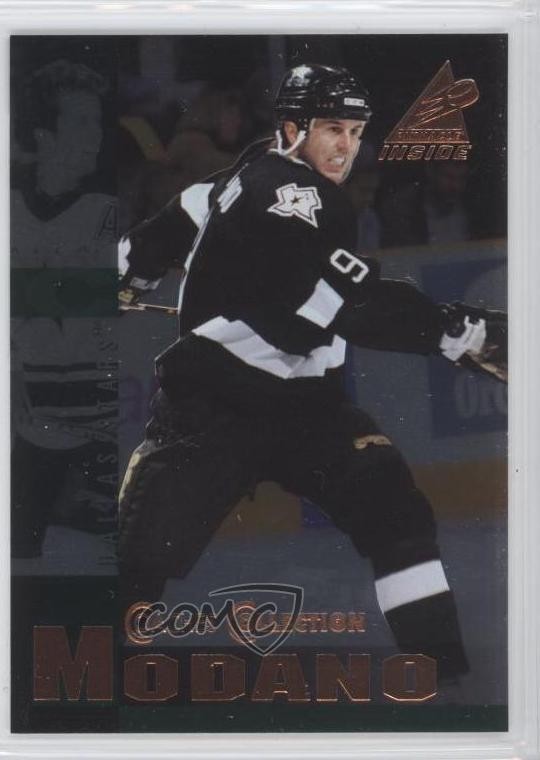 1997-98 Pinnacle Inside Coaches Collection Mike Modano #15 HOF gc7