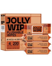 XL Flushable Wipes for Adults, Women and Men, Butt Flushable,...