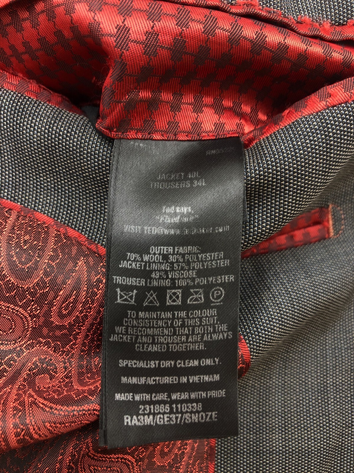 TED BAKER Men Elevated Blazer Jacket Size EU:48; … - image 5