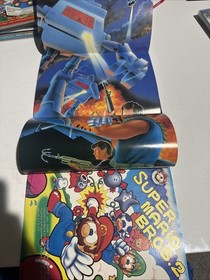 1988 Nintendo Power Magazine #2 NES Castlevania II, Calendar, Poster, Nice!