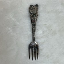 Vintage Mickey Mouse Toddler Baby Fork