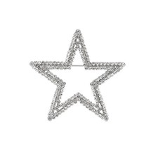 Shiny Rhinestone Star Brooch Pin for Women Men Dainty Corsage Brooches Lapel ...