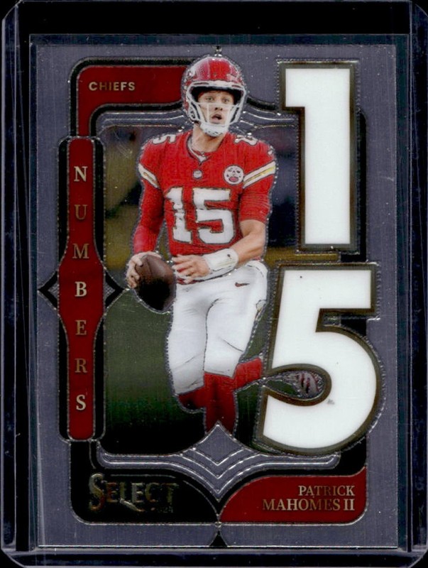 2024 Panini Select Patrick Mahomes II Numbers #9 Chiefs