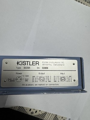 Kistler 5147A11 6-Channel Signal Amplifier 7-32VDC.