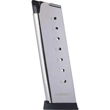 Mec-Gar 8-Round Magazine for 1911 Full Size .45 ACP MGCG4508NPF Nickel Coating