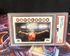 LEBRON JAMES PSA 9 MINT 2008-09 Topps Chalk Toss Card #23 Cavaliers LA Lakers