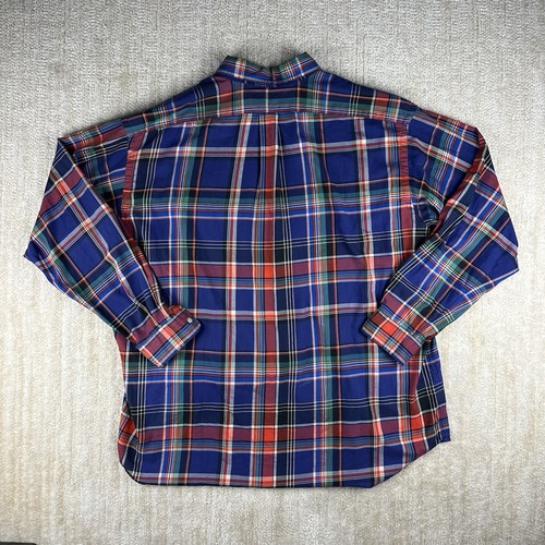 Polo Ralph Lauren Uomo XL Blake Camicia Multicolore a Quadri con Bottoni - Foto 3 di 5