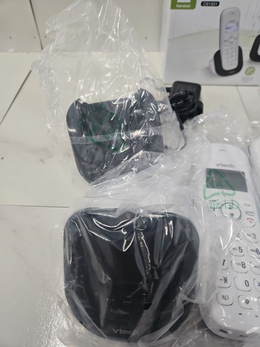 VTech CS1501 DECT Digital Cordless Phone with Call Block, 2 Handsets, Intercom, - Afbeelding 2 van 6