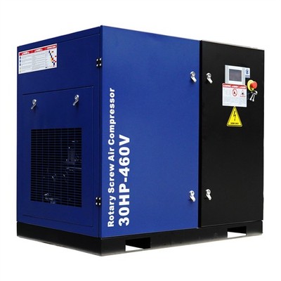 30HP Rotary Screw Air Compressor 460V 3Phase 123CFM 125PSI Air Compressed System
