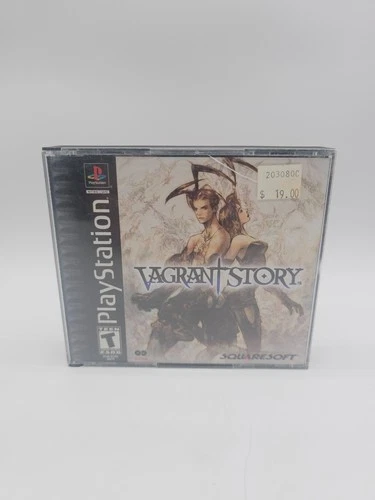 VAGRANT STORY Sony PlayStation 1 PS1 CIB Complete Box Manual Authentic Tested