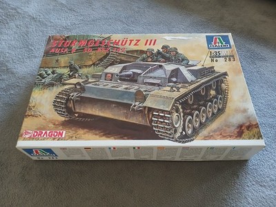 1:35 Italeri 283  STURMGESCHÜTZ III Ausf.B Sd.Kfz.142 Dragon
