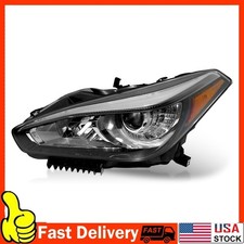 FOR 2015 2016 2017 2018 2019 INFINITI Q70 NON AFS LEFT DRIVER HEADLIGHT HEADLAMP
