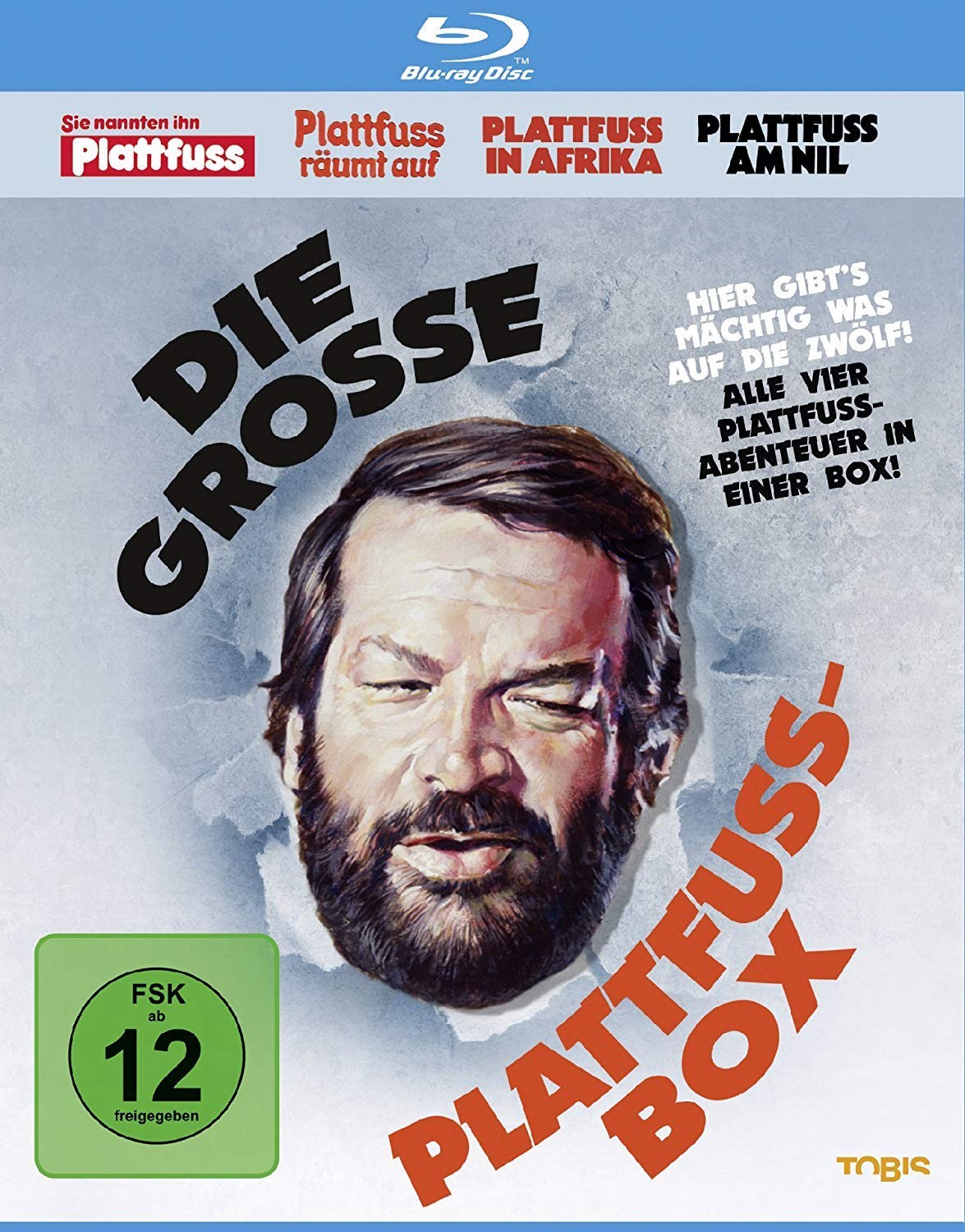 Bud Spencer - Die grosse Plattfuss-Box (Blu-ray) Spencer, Bud