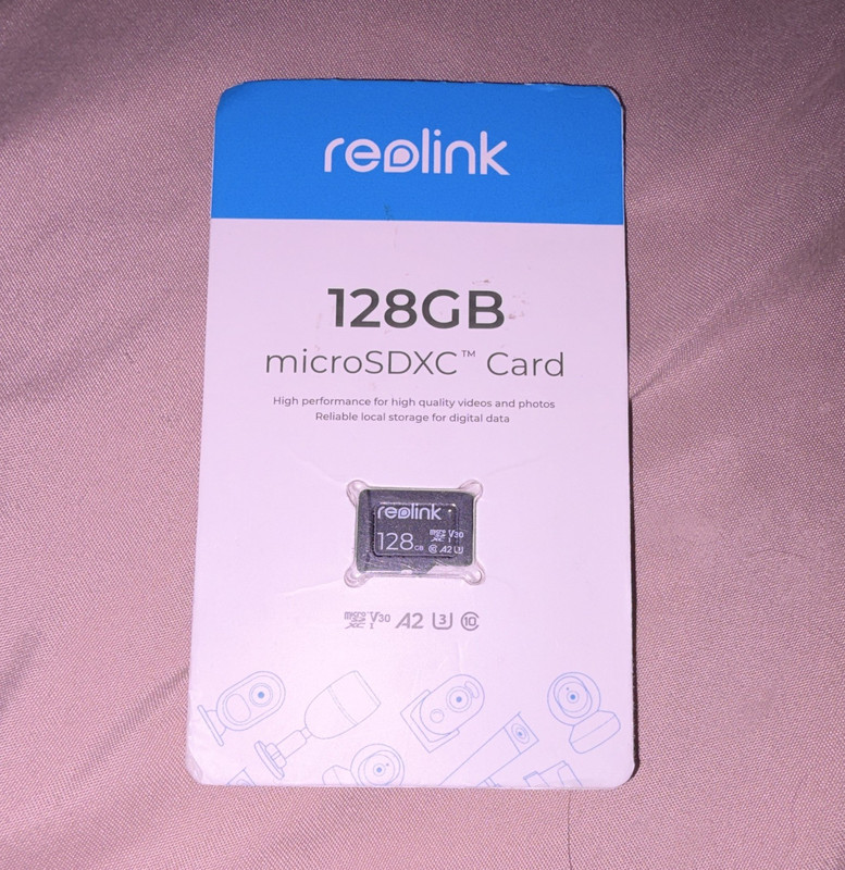Reolink 128GB microSDXC Memory Card Class 10 High Speed High Capacity