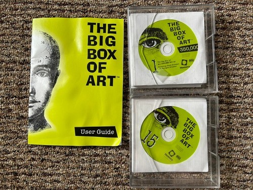 THE BIG BOX OF ART™" CD-ROM by Hemera for Windows 25 Discs Pictures & Clip Art