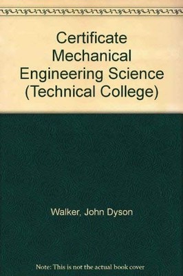 Certificate Mechanical Engineering Science (Technical College) B