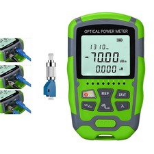 Fiber Optic Cable Tester Optical Fiber Power Meter, SC/FC/ST Universal Interf...