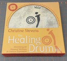 The Healing Drum Kit by Christine Stevens - Complete Set with Remo Drum, 2 CDs