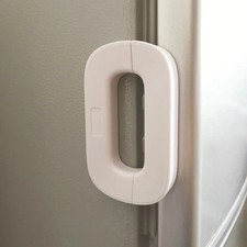 Child Safety Lock Baby Proof Cabinet Drawer Refrigerator Fridge Door White