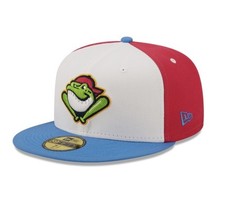 (7-3/8)New Era White/Blue Ranas de Rio Copa De La Diversion 59FIFTY Fitted Hat