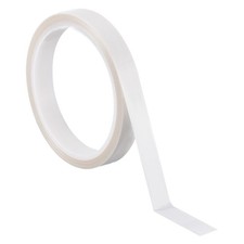 0.6" x 33 Feet High-Temperature PTFE Tape PTFE Fabric Tape, White, 0.13mm Thick