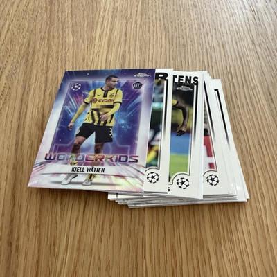 Topps Chrome UEFA Club Competitions 2024/25 BVB Base Karten Lot 