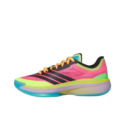 Adizero Select 3.0 Low Lucid Pink Preloved Lime - JR8281