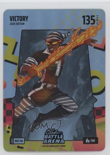 2026 Bo Jackson Battle Arena TCG - The Griffey Set 80's Rad Battlefoil Victory