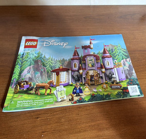 LEGO Disney 43196 Disney Princess Castle Instruction Manual Booklet EN