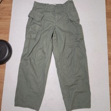 BDG Urban Outfitters Cargo Pants Women  s Olive Green Jeans SEE PICTURES