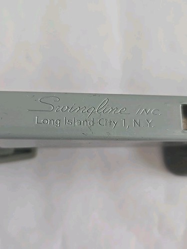 Vtg Retro MCM Industrial Deco Swingline Stapler No. 4 Speed Stapler (A7) - Picture 8 of 8