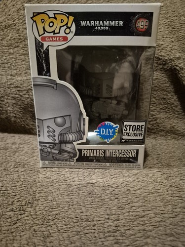 Funko Pop Games 499 Warhammer 40k Primaris Intercessor DIY Store Exclusive - Picture 3 of 10