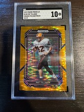 2023 Panini Prizm Draft Picks - Pat Tillman #100 Orange Pulsar Prizm 28/49 Cards