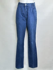 Vintage Wrangler Jeans Womens 13 Blue Bareback High Pleated 26 X 34 Talon 42
