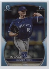 2023 Bowman Draft Chrome Sky Blue Refractor Hunter Owen #BDC-5 1l48