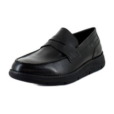 Rockport Liam Mens Loafers  Slip-Ons Black Leather