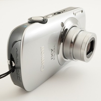 Canon IXY DIGITAL 510 IS Silver With 4GB SDHC Card from Japan
