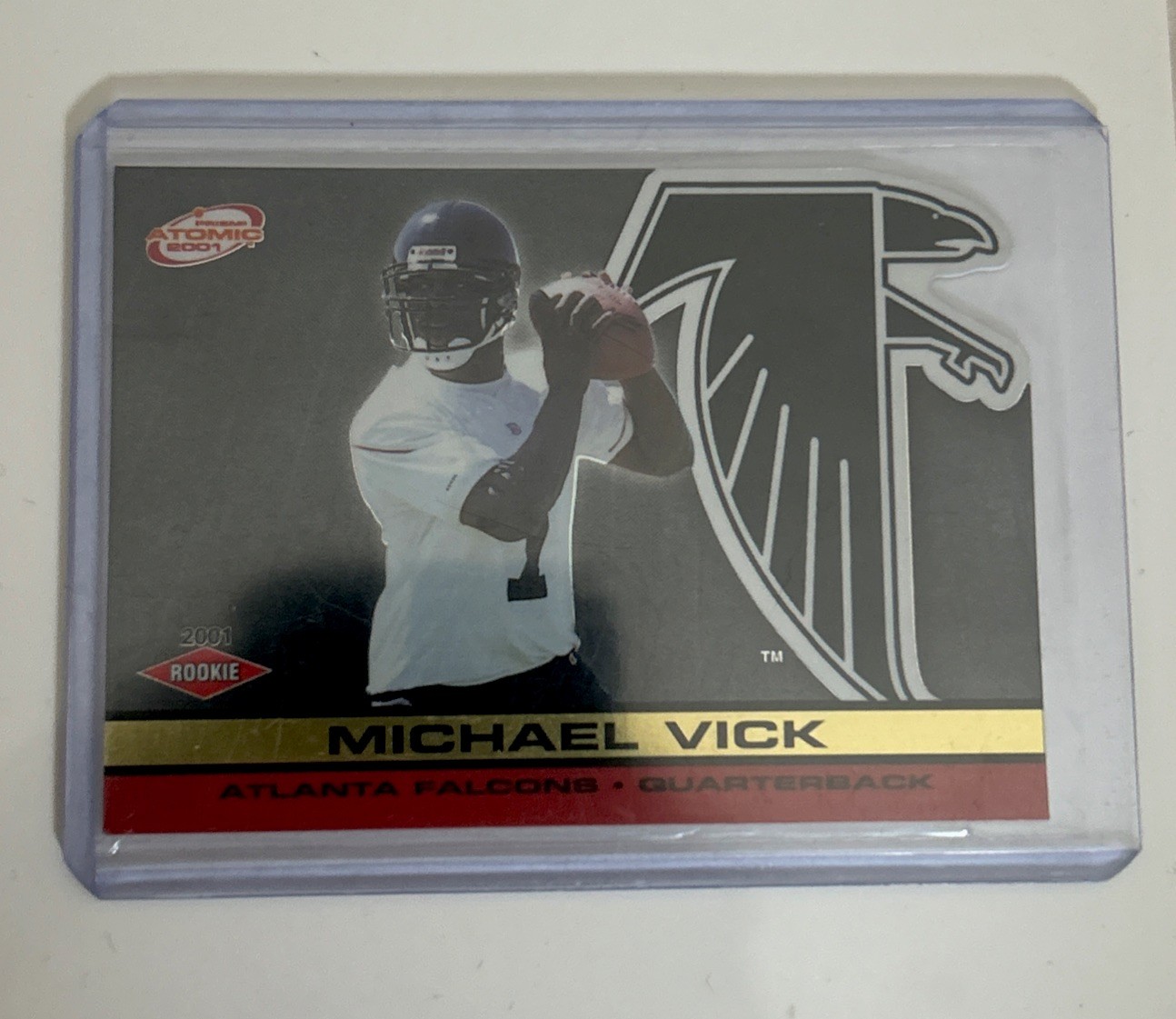Michael Vick Pacific Prism Atomic #151 Gold