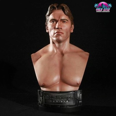 1984 Terminator Genisys T800 1/2 scale Bust Chronicle Collectibles RARE Limited