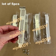 5pcs Full-height Profile Bracket Fit for LSI 9205-8i 9220-8i 9240-8i 9270-8i