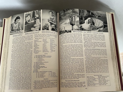 The World Book Encyclopedia Volumes 1-18 Complete Set- 1955 - Picture 11 of 12
