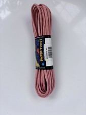 Twisted Paper Twist Ribbon Pink Rose 6 Yards Craft New Vintage Deadstock