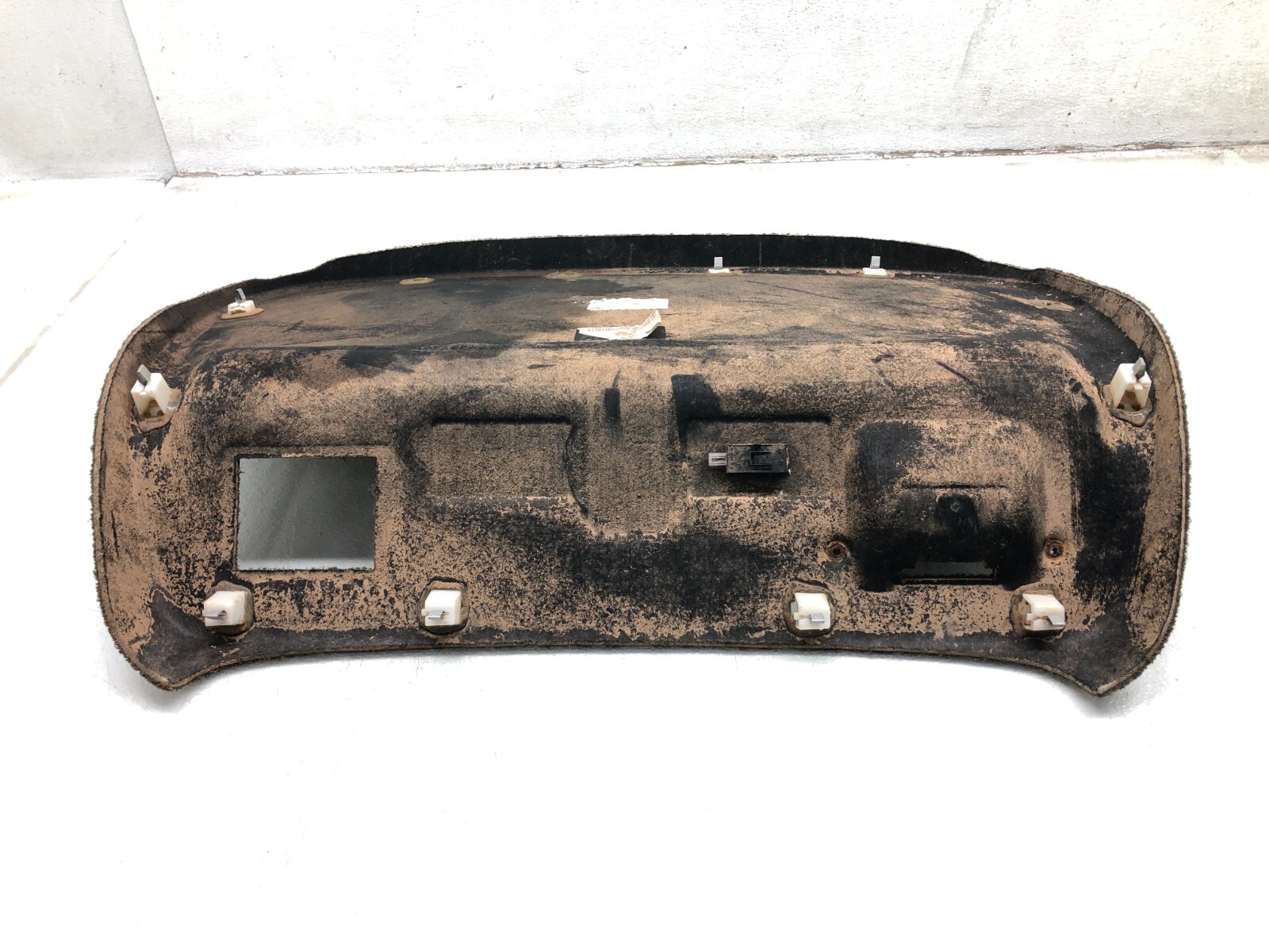 2014-2018 BENTLEY FLYING SPUR REAR TRUNK LID CARPET TRIM COVER OEM #NOTES.
