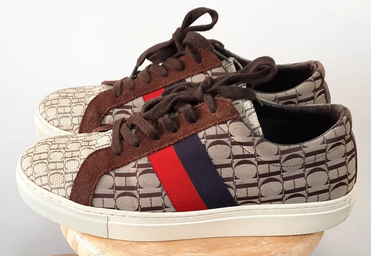 Prada Men's Nylon Triangle Logo Low-Top Sneakers | Neiman Marcus