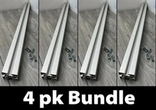 4pk 80/20 45-4545 45mmx45mm T-Slot Aluminum Extrusion w/4 Open T-Slot 3FT Length