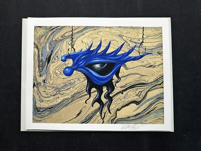 MTG アート Dan Frazier 複製原画 MTG Mox Diamond Sketch Dan Frazier Altered Art Magic Artist