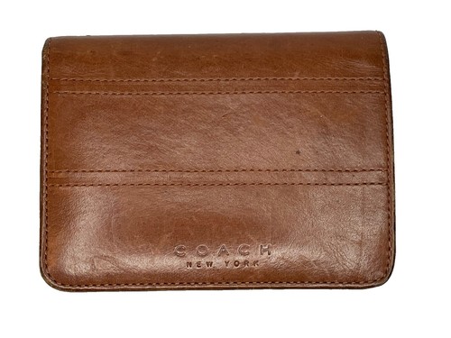Alfred Dunhill Brown Leather Long Wallet Purse Accessories Used