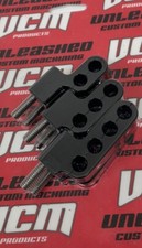 9mm 6pc. Ignition Wire Loom Set Billet Black. Best Looking . Made In The Usa