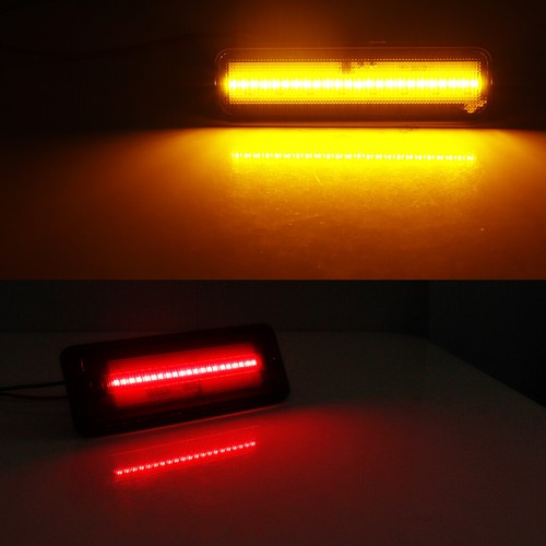 Luces marcadoras laterales LED ámbar/rojas ahumadas para 78-87 El Camino y Caballero y Malibú - Imagen 9 de 12