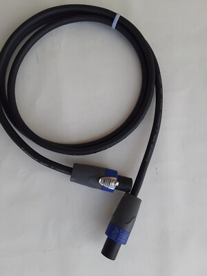 6 FT SpeakOn 2-Conductor 12AWG w/Neutrik NL4FX DJs Pro Audio Speaker Cable